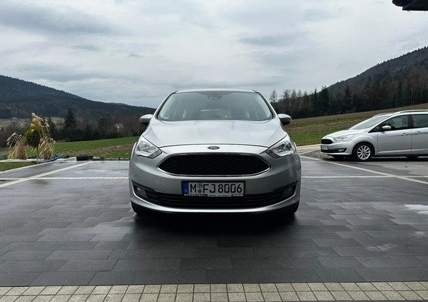 Ford C-MAX cena 44900 przebieg: 173801, rok produkcji 2018 z Skępe małe 704